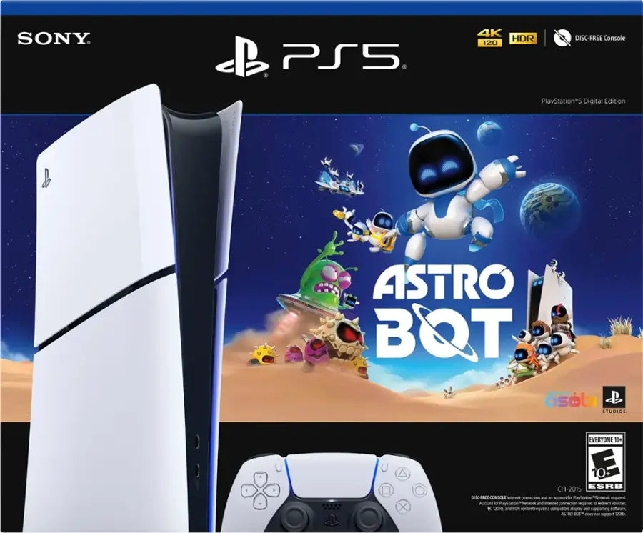 Sony Ps5 Digital Edition Slim + Astro Bot
