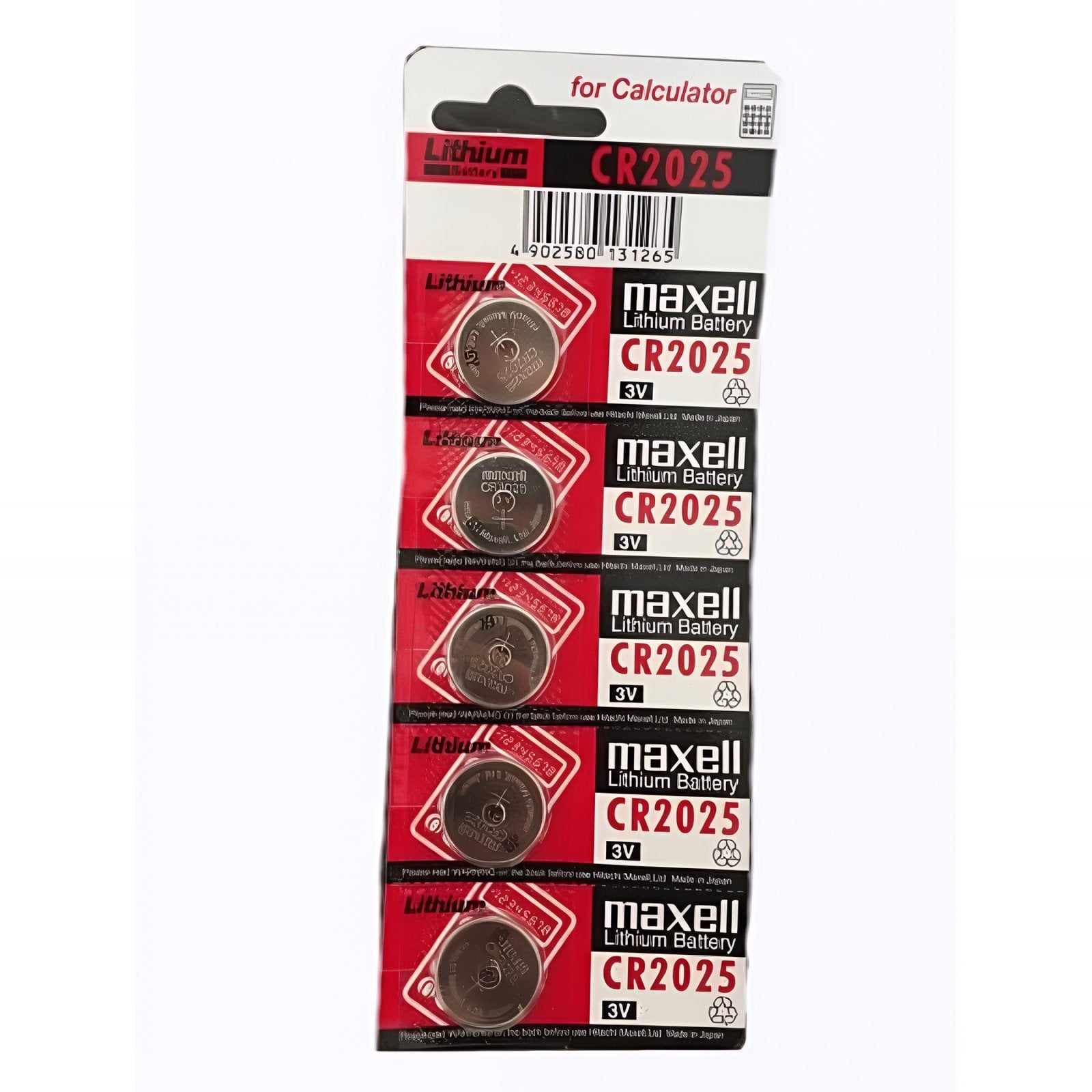 MAXELL GOMBELEM CR2025 5DB